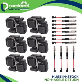 6x Ignition Coil & Ignition Wire Set for Mercedes-Benz ML350 V6 3.7L UF359 6x Ignition Coil & Ignition Wire Set for Mercedes-Benz ML350 V6 3.7L UF359