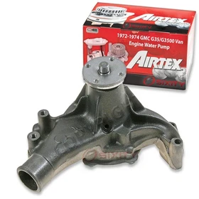 Airtex Engine Water Pump for 1972-1974 GMC G35 G3500 Van 5.0L 5.7L V8 sj Airtex Engine Water Pump for 1972-1974 GMC G35 G3500 Van 5.0L 5.7L V8 sj