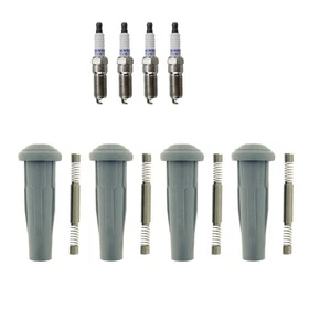 Denso 4 Platinum TT Plugs & NGK Ignition Coil Boots Kit for Escape Fusion Milan Denso 4 Platinum TT Plugs & NGK Ignition Coil Boots Kit for Escape Fusion Milan