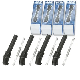 4 pc NGK 58901 CPB-FD001 Ignition Coil Boots for SPP90 SPP39L SPP39E SPP39 fu 4 pc NGK 58901 CPB-FD001 Ignition Coil Boots for SPP90 SPP39L SPP39E SPP39 fu