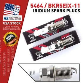 Set of 2 Replacement For NGK BKR5EIX-11 5464 High Performance Iridium Spark Plug