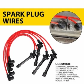 High Performance Spark Plug Wires Fit For Honda Civic Del Accord Odyssey Acura High Performance Spark Plug Wires Fit For Honda Civic Del Accord Odyssey Acura