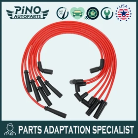 7X Spark Plug Wires 5X1192 For 1996-2007 Chevy GMC Jimmy Safari Sonoma V6 4.3L