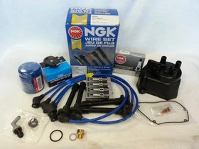 Tune-Up Kit Cap Rotor NGK Wires-Spark Plug PCV for Honda Accord LX EX 1998-2002