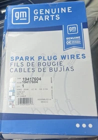Genuine ACDelco Spark Plug Wire Kit 19417604
