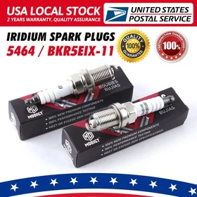 2PCS For NGK Iridium IX Spark Plugs BKR5EIX-11 5464 For Toyota Mitsubishi Mazda 2PCS For NGK Iridium IX Spark Plugs BKR5EIX-11 5464 For Toyota Mitsubishi Mazda