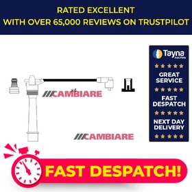 HT Leads Ignition Cables Set fits FIAT BRAVA 182 1.2 98 to 02 Cambiare Quality HT Leads Ignition Cables Set fits FIAT BRAVA 182 1.2 98 to 02 Cambiare Quality