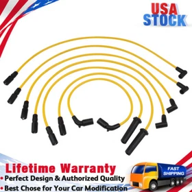 7X High Performance 8mm Spark Plug Wires for GMC C1500 K1500 P3500 Jimmy 4.3L V6 7X High Performance 8mm Spark Plug Wires for GMC C1500 K1500 P3500 Jimmy 4.3L V6