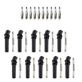 Denso 10 Iridium TT Plugs & NGK Ignition Coil Boots Kit for E-350 Super Duty Denso 10 Iridium TT Plugs & NGK Ignition Coil Boots Kit for E-350 Super Duty
