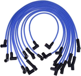 New Racing 9mm BLUE Spark Plug Wire Set Ignition Wire Set Replacement for Ford F