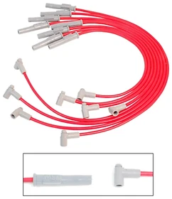 MSD Super Conductor 8.5mm Spark Plug Wire Setw/ HEI Cap For Ford 351 460 / 35389 MSD Super Conductor 8.5mm Spark Plug Wire Setw/ HEI Cap For Ford 351 460 / 35389