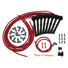 MSD Ignition 31889 Red Universal 8.5mm Spark Plug Wire Set