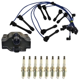 Hitachi 2 Ignition Coils NGK 8 Laser Iridium Spark Plug & Wire Set Kit for SC400
