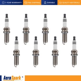 8PCS Platinum Spark Plug for 2004-2015 Nissan TITAN 5.6L V8 Replace 4505 PKH16TT