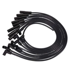 Black 8.5mm Ignition Wires w/ 180° Black Ceramic Plug Boots for Ford Big Block Black 8.5mm Ignition Wires w/ 180° Black Ceramic Plug Boots for Ford Big Block