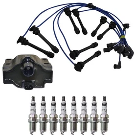Hitachi Ignition Coils NGK 8 Iridium Spark Plugs & Wire Set Kit for LS400 SC400 Hitachi Ignition Coils NGK 8 Iridium Spark Plugs & Wire Set Kit for LS400 SC400