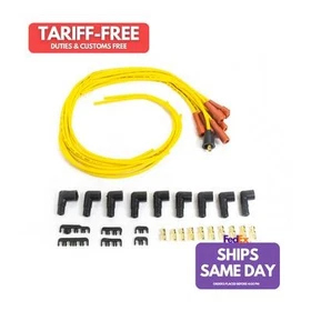 Accel ACL3008 Yellow 7 mm Spark Plug Wire Kit fits V8 Performance Racing Parts