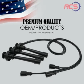 3X High Performance Spark Plug Wire OEM for Mitsubishi Montero V6 3.8L MN153270