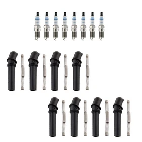 Bosch 8 Double Iridium Spark Plugs & NGK Coil Boots Kit for E-150 XL 4.6L V8 Bosch 8 Double Iridium Spark Plugs & NGK Coil Boots Kit for E-150 XL 4.6L V8