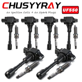 6 Ignition Coil Set For Nissan 2009-2023 Maxima 2009-2024 Murano UF550 C1670