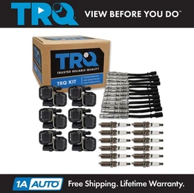 TRQ Ignition Coils Wires & Spark Plugs Fits 04-08 Crossfire 98-05 Mercedes-Benz TRQ Ignition Coils Wires & Spark Plugs Fits 04-08 Crossfire 98-05 Mercedes-Benz