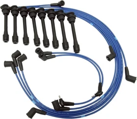 Set of Spark Plug Wires NGK 6401 Blue Silicone for Lexus SC400 LS400 4.0L 95-97