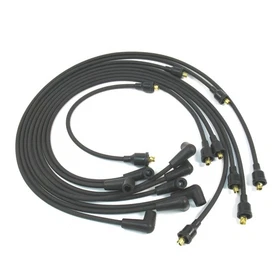 Pertronix 708103 Spark Plug Wires FlameThrower Spiral Core 7mm 90 Deg. Boots Blk Pertronix 708103 Spark Plug Wires FlameThrower Spiral Core 7mm 90 Deg. Boots Blk