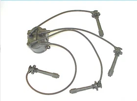 Spark Plug Wire Set + Distributor Cap for 88-93 Toyota Corolla Celica Geo Prizm