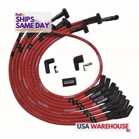 Moroso 52570, Kit Ultra Plug Wire Set Sbf 260-302 Red Performance Racing Parts