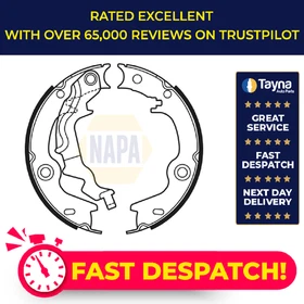Handbrake Shoes Set fits KIA RIO Mk2 1.4 05 to 11 Parking NAPA Quality New Handbrake Shoes Set fits KIA RIO Mk2 1.4 05 to 11 Parking NAPA Quality New
