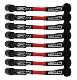 MOROSO Ultra Spark Plug Wire Set for GM LS-Series - Red, 9.75 inches