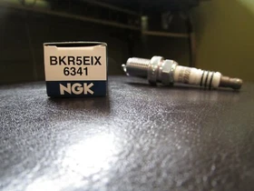 NEW NGK spark plug BKR5EIX stock # 6341