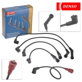 Denso Spark Plug Wire Set 671-4240 For Hyundai Scoupe 1.5L 93-95, Accent 95-00 Denso Spark Plug Wire Set 671-4240 For Hyundai Scoupe 1.5L 93-95, Accent 95-00