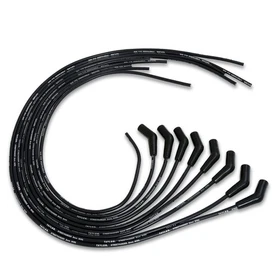 Taylor Spark Plug Wire Set 50053; Street Thunder 8mm Black 45 deg Universal V8 Taylor Spark Plug Wire Set 50053; Street Thunder 8mm Black 45 deg Universal V8