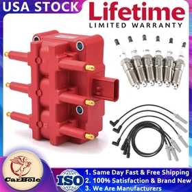 Ignition Coil+Spark Plug+Wire UF305 For Chrysler Dodge Jeep 3.3/3.8L 56029098AA Ignition Coil+Spark Plug+Wire UF305 For Chrysler Dodge Jeep 3.3/3.8L 56029098AA
