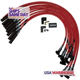 Moroso 73688, Kit Ultra 40 Plug Wire Set - Red High Performance & Racing Parts