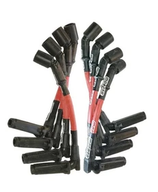 Moroso 52532 Ultra Series Red Sleeved Spark Plug Wires Fits For Gm Ls 9 75 Moroso 52532 Ultra Series Red Sleeved Spark Plug Wires Fits For Gm Ls 9 75