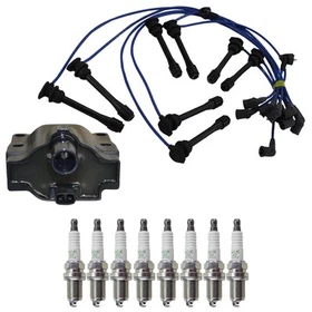 Hitachi Ignition Coils NGK 8 V-Power Spark Plugs & Wire Set Kit for LS400 SC400 Hitachi Ignition Coils NGK 8 V-Power Spark Plugs & Wire Set Kit for LS400 SC400