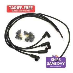 Pertronix Ignition 704190, 7Mm Spark Plug Wire Set British 4-Cyl. Fits 90-Degree