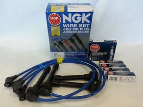 Honda / Acura NGK Blue Spark Plug Wire Set & NGK Iridium IX Plug Set Honda / Acura NGK Blue Spark Plug Wire Set & NGK Iridium IX Plug Set