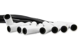 ACCEL 9002C Extreme 9000 Spark Plug Wire Set - Universal - 135 Degree White
