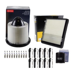 Denso Tune Up Kit NGK 10 Spark Plug & Boots Kit for F-250 F-350 Super Duty V10 S