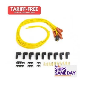 Accel ACL3008 Yellow 7 mm Spark Plug Wire Kit fits V8 Performance Racing Parts