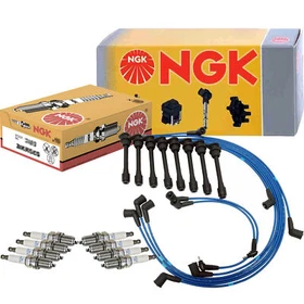 NGK Wire & 8 Standard Spark Plugs Kit For Lexus LS400 SC400 Base 4.0 V8 1UZ-FE NGK Wire & 8 Standard Spark Plugs Kit For Lexus LS400 SC400 Base 4.0 V8 1UZ-FE