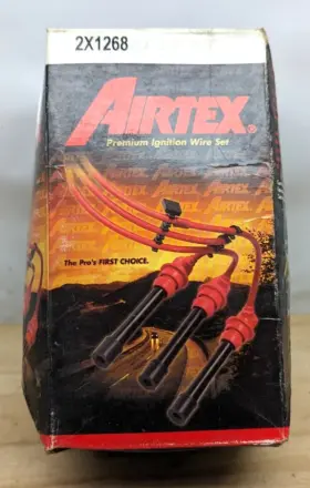 2X1268 AIRTEX Wells Spark Plug Wire Set Nos