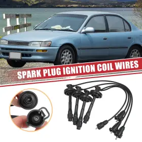 634149435142 CARPOPART Spark Plug Wire Ignition Coil Cable