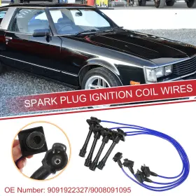 9008091095 CARPOPART Spark Plug Wire Ignition Coil Cable