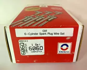606Q DELCO Cylinder Spark Plug Wire Set Gm #3