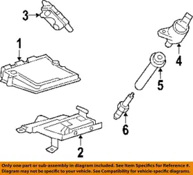 4F1Z12A402AA FORD OEM Hundred Electrical Ignition Boot