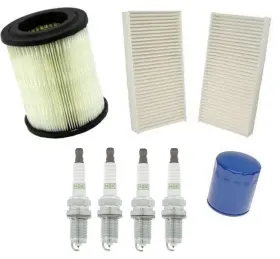 155896 RPM Ngk Platinum Spark Plugs Oil Cabin Air Filter Cr-v